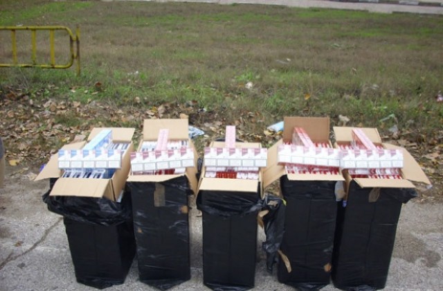 Видинските полицаи иззеха цигари без бандерол