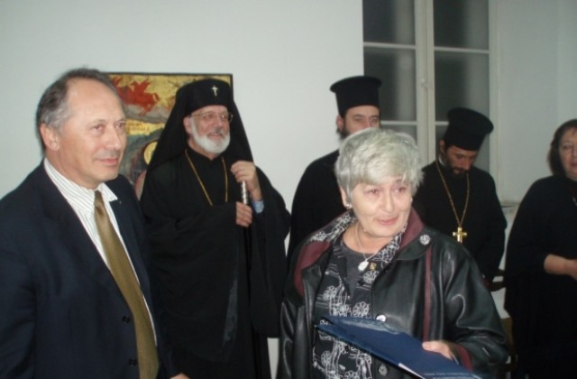 Виолета Балева със златна значка