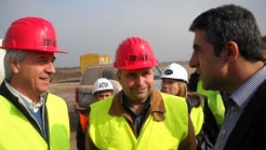 Плевнелиев провери строежа на АМ Тракия