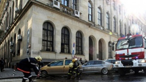 Пожар в пощата заради късо съединение