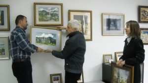 Семейство художници с найголямата частна галерия във Велико Търново