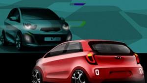 Kia показа скици на новото поколение Picanto