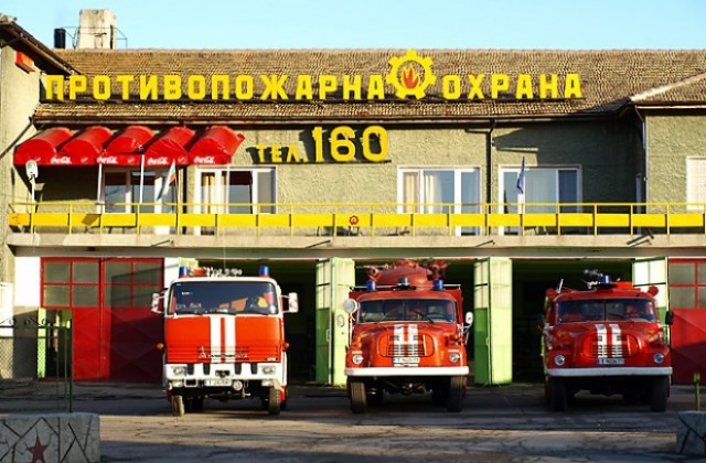 Горя къща в с. Салманово