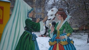 Откриха детското коледно градче