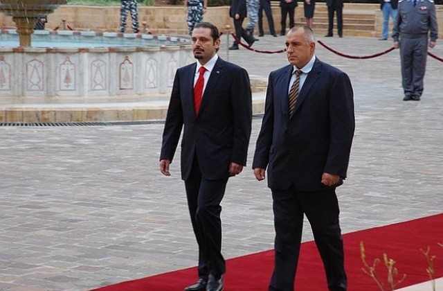 Ливанският милиардер и премиер Саад Харири прие Бойко Борисов в Бейрут