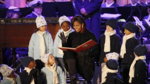 Искате да знаете къде е Дядо Коледа Питайте Мишел Обама