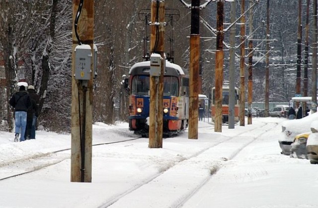 Обстановката в София е нормална при зимни условия