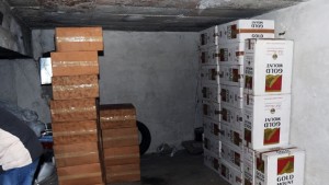 Иззеха 20 000 кутии цигари без бандерол в Згориград