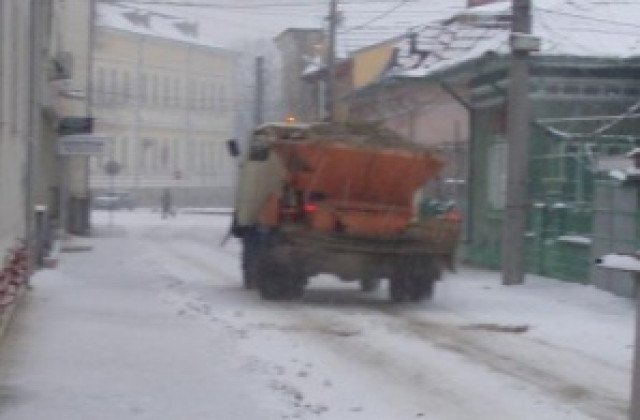 Улиците в Силистра са опесъчени