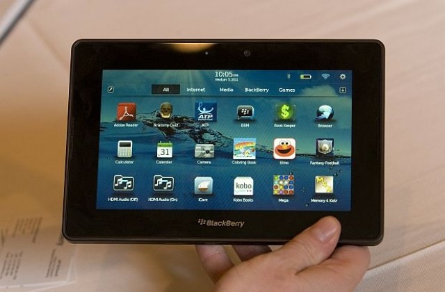 BlackBerry представиха дългоочаквания The PlayBook
