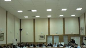 Четвърта сесия за наблюдение на строежа на Дунав мост II