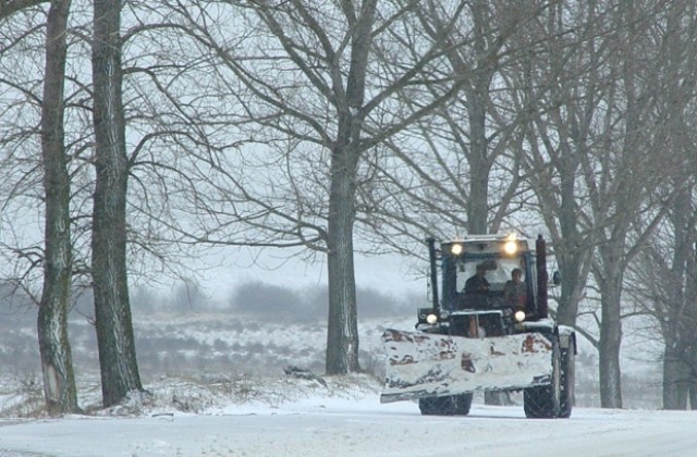 Проходими при зимни условия са пътищата в област Ямбол