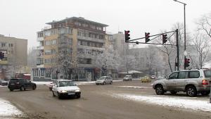 Два ТИРа и Форд затварят пътя от Търговище към Разград