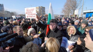 Около 300 тютюнопроизводители протестираха в Харманли