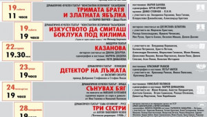 Русенският театър всеки месец в София