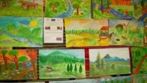 Деца рисуват бъдещ Бургас
