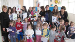 Деца рисуваха прилепи
