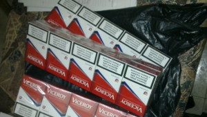 Задържаха контрабандни цигари на Лесово
