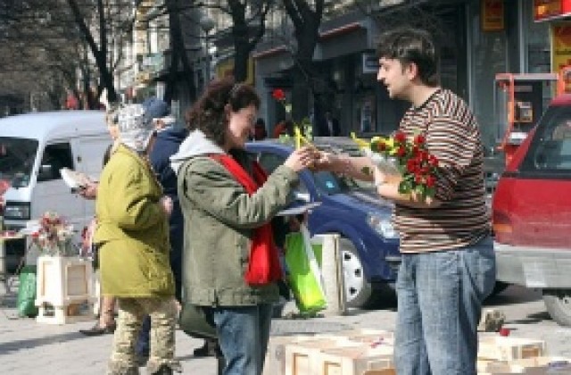Рязък скок в цените на цветята