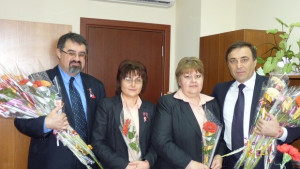 Кметът на Нова Загора поздрави служителките на общината за празника