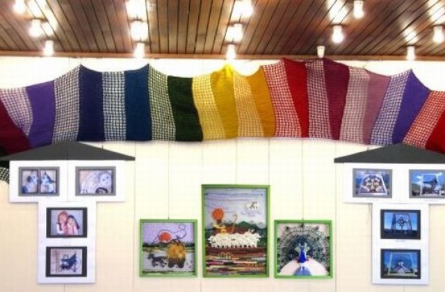 Плетени картини