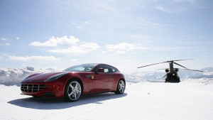 Ferrari организира тест на FF на 2350 м надморска височина