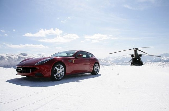 Ferrari организира тест на FF на 2350 м надморска височина