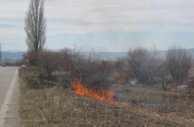 Пожар от Сърбия подпали Славчето, гори още в Лиляч, Вратца и Драговищица