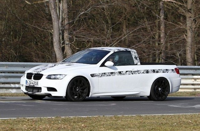 Снимаха BMW M3 Pickup