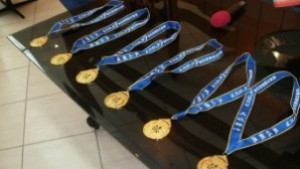 Станчо Станев показа спечелените отличия от шампионата по ушу