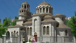 Продължава строителството на храм Прокопий Варненски