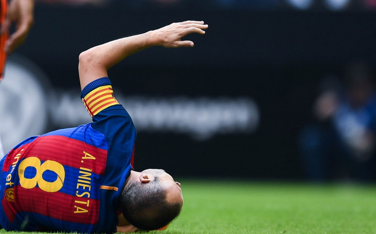 Барса вдига Иниеста за Ел Класико