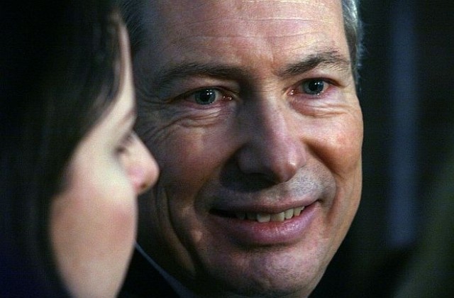 Джеймс Уорлик на визита във Варна