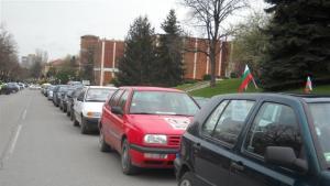 Шуменци отново излязоха на протест срещу цените на горивата