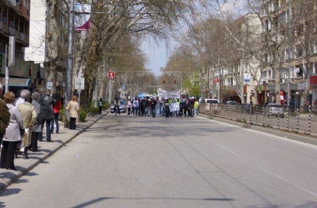 Плевенчани останаха равнодушни към пешеходния протест