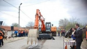 В Българово започна строителството на канализация