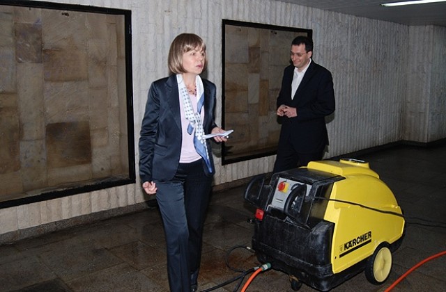 Охраняват подлези с видеонаблюдение