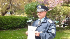 Стамат Христов е полицай 1 за април