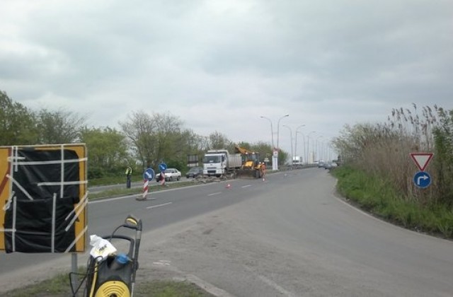 Задръстване блокира южния изход на Бургас