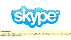 Skype пак угасна