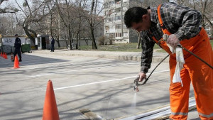 Полагат потрайна пътна маркировка в столицата