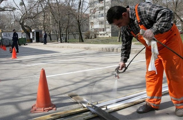 Полагат по-трайна пътна маркировка в столицата