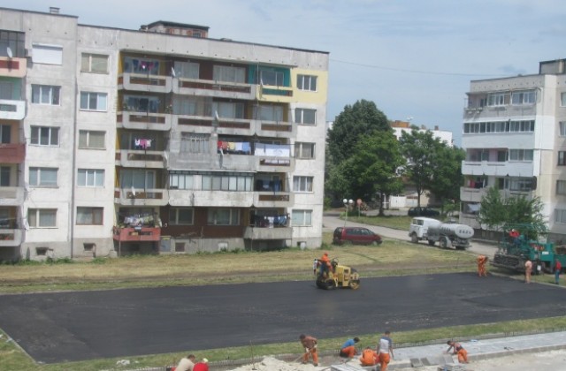Преасфалтираха 7 улични участъка в Тервел