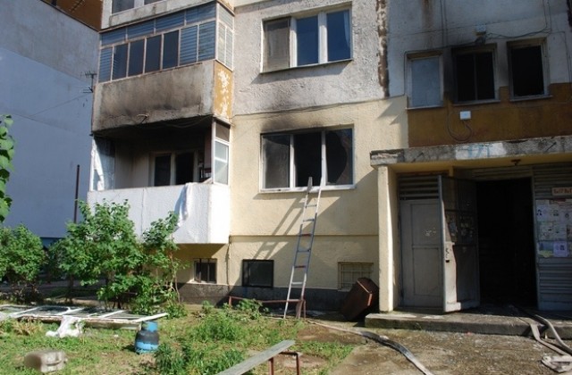 Жена загина при пожар в Сливен
