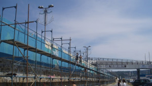 Нов 150метров графит ще краси Морска гара