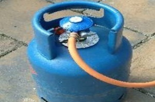 Газова бутилка едва не предизвика пожар