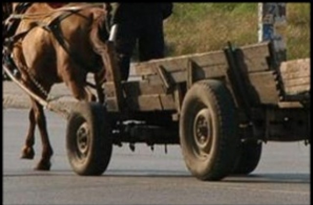 Автобус удари каруца