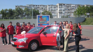 Варненка получи автомобил от Кауфланд навръх рождения си ден