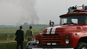 Неожъната житна нива изгоря до с Кръстина