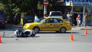 Моторист пострада при катастрофа